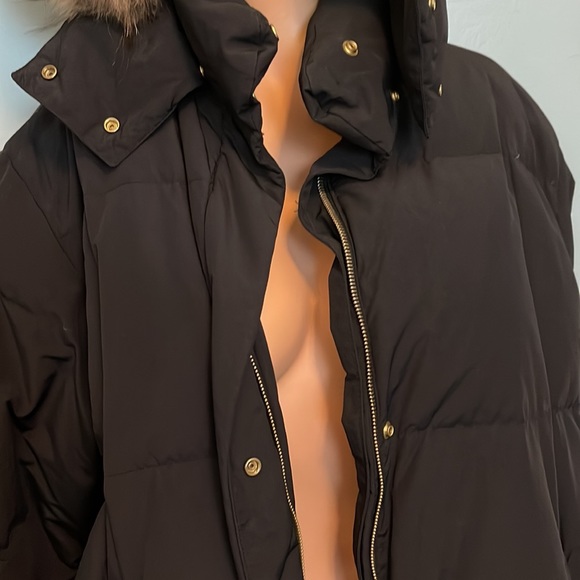 Post Card Coat with Fur Collar - Picture 11 of 11